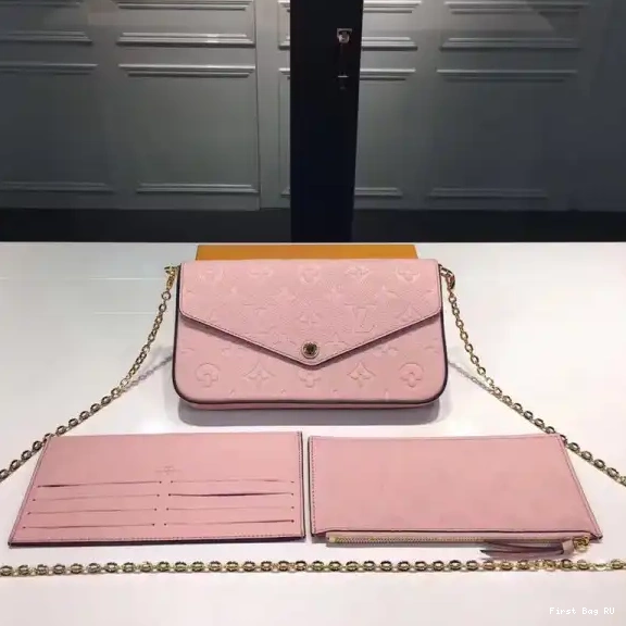 First bags ru reviews Louis Vuitton POCHETTE FÉLICIE 0630